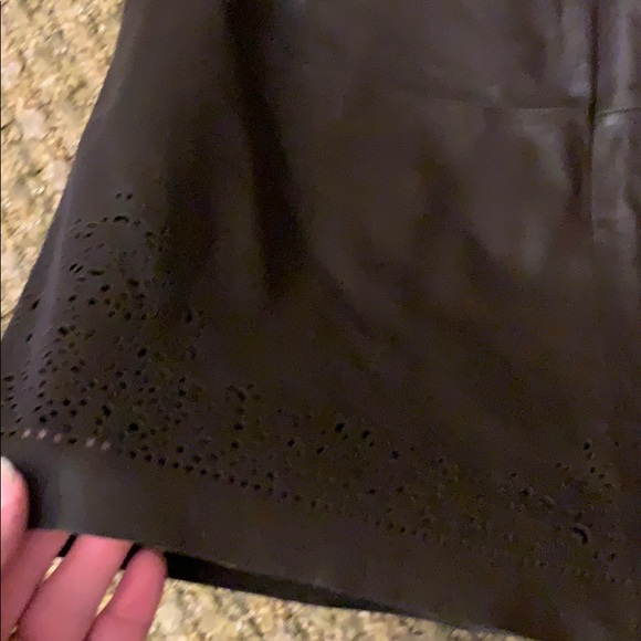 Etcetera Leather Skirt - Picture 4 of 4